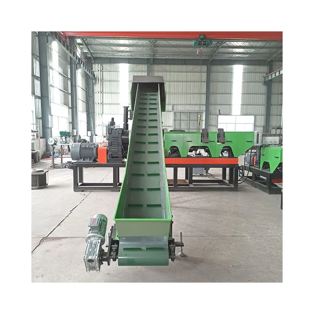Double stage PE PP plastic film pelletizing machine