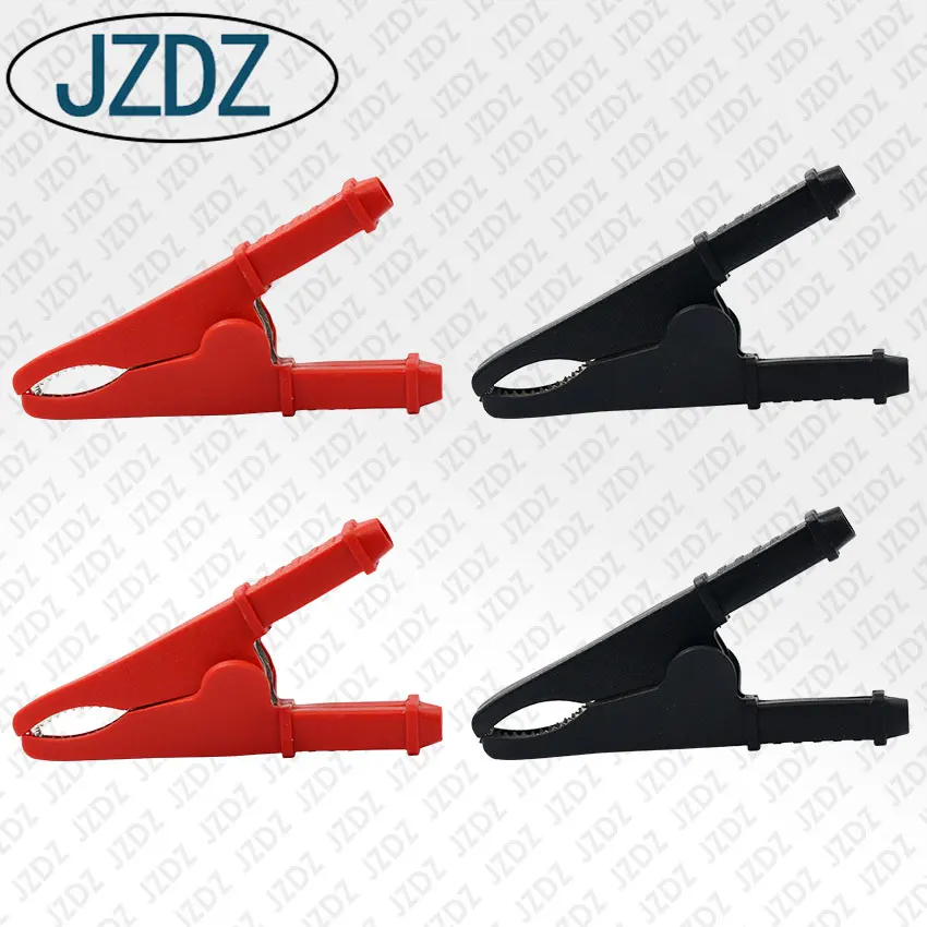 
JZDZ J.60051 Pure copper full sheath test crocodile clip safety type alligator clip 