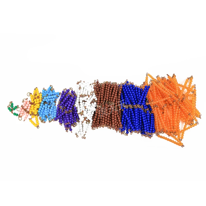 Тигр Монтессори материалы: C210 набор бусин и шкафа математическое обучение