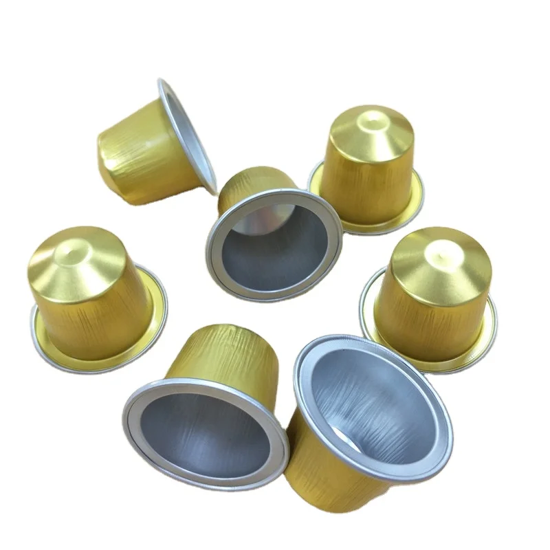 High Grade Disffusing Scented aluminium foil aluminium coffee capsule for Nespresso