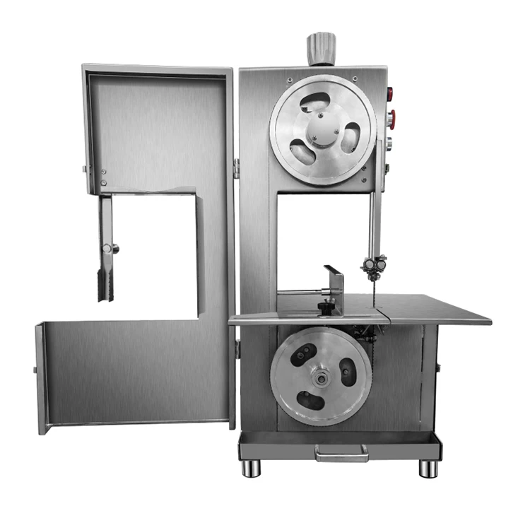 Factory direct butcher supplies automatic goat meat bone cutter cutting machine with meat grinder