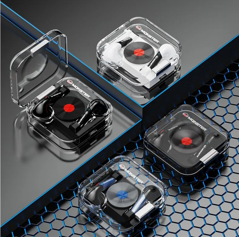 Factory Oem Gaming True Wireless Mini Tws Blue tooth Earphones Headphones With Mic Stereo Tws Wireless Sports Earphone