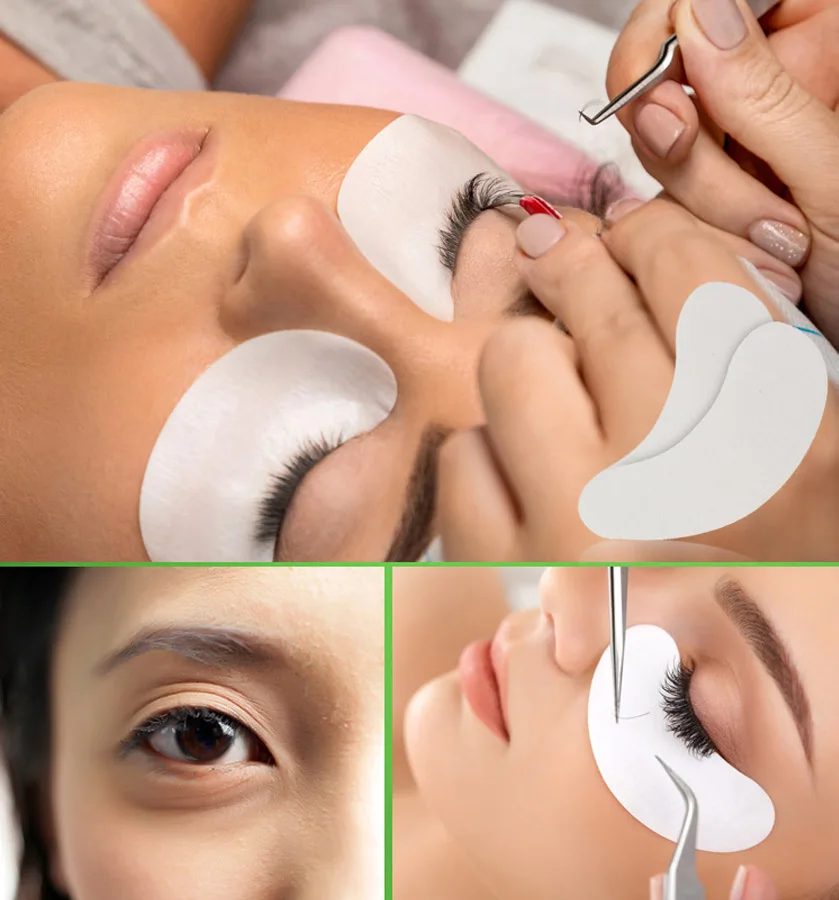 Lint Free Hydrogel Under Eye Gel Pad for Eyelash Extensions Application