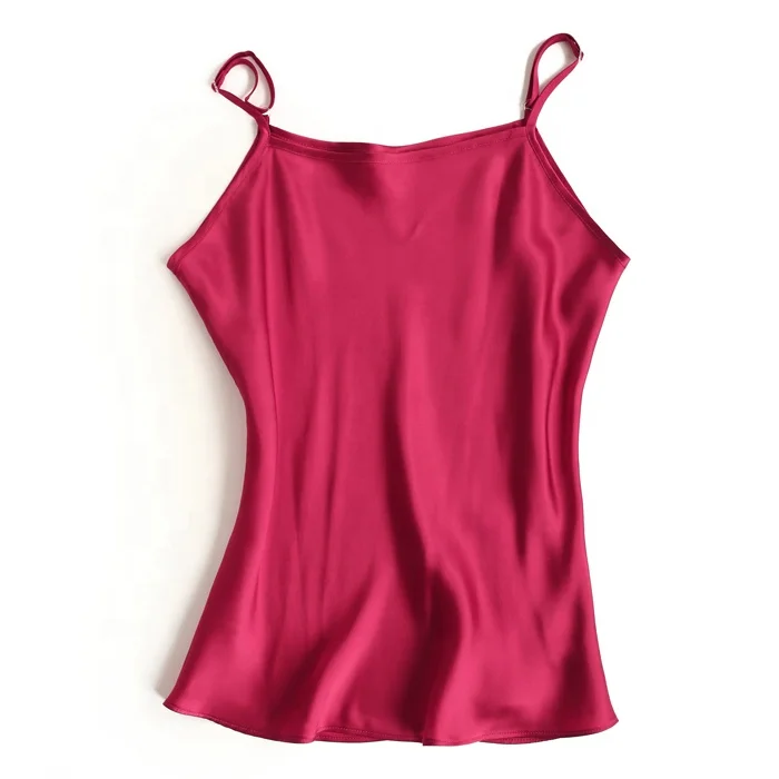
Comfort silk camisole Soft Ladies silk vest dress night underwear 