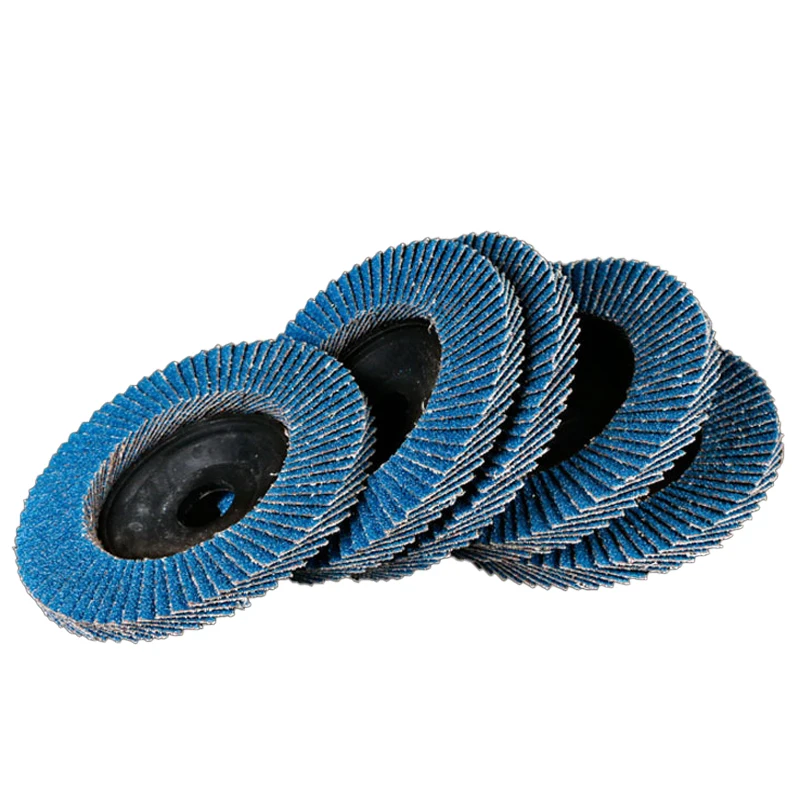 115mm Flap disc, 4.5 inch Abrasive Zirconia Alumina Grinding Wheel for Metal Welding