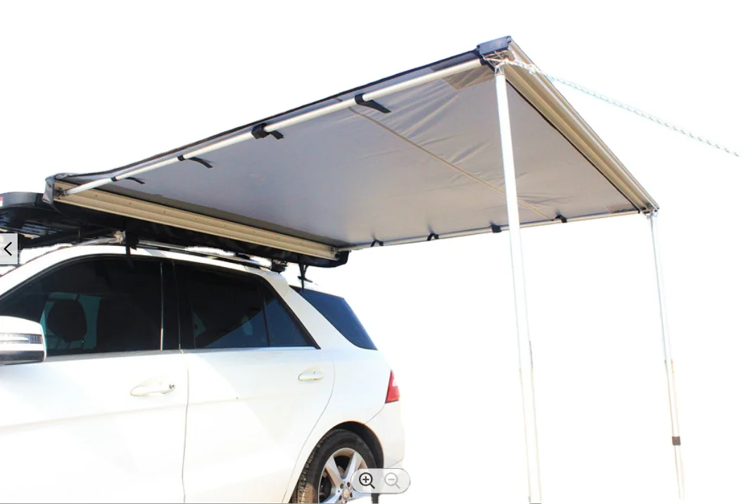 New Design Car Side Awning Tent 4x4 SUV Car Side Awning Outdoor Car Camping Aluminum Case Awning