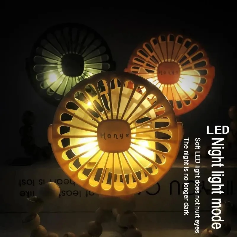 360 Degree Rotate Flexible Tripod USB Rechargeable Clip On Fan Battery Operated Personal Small Portable Baby stroller Fan