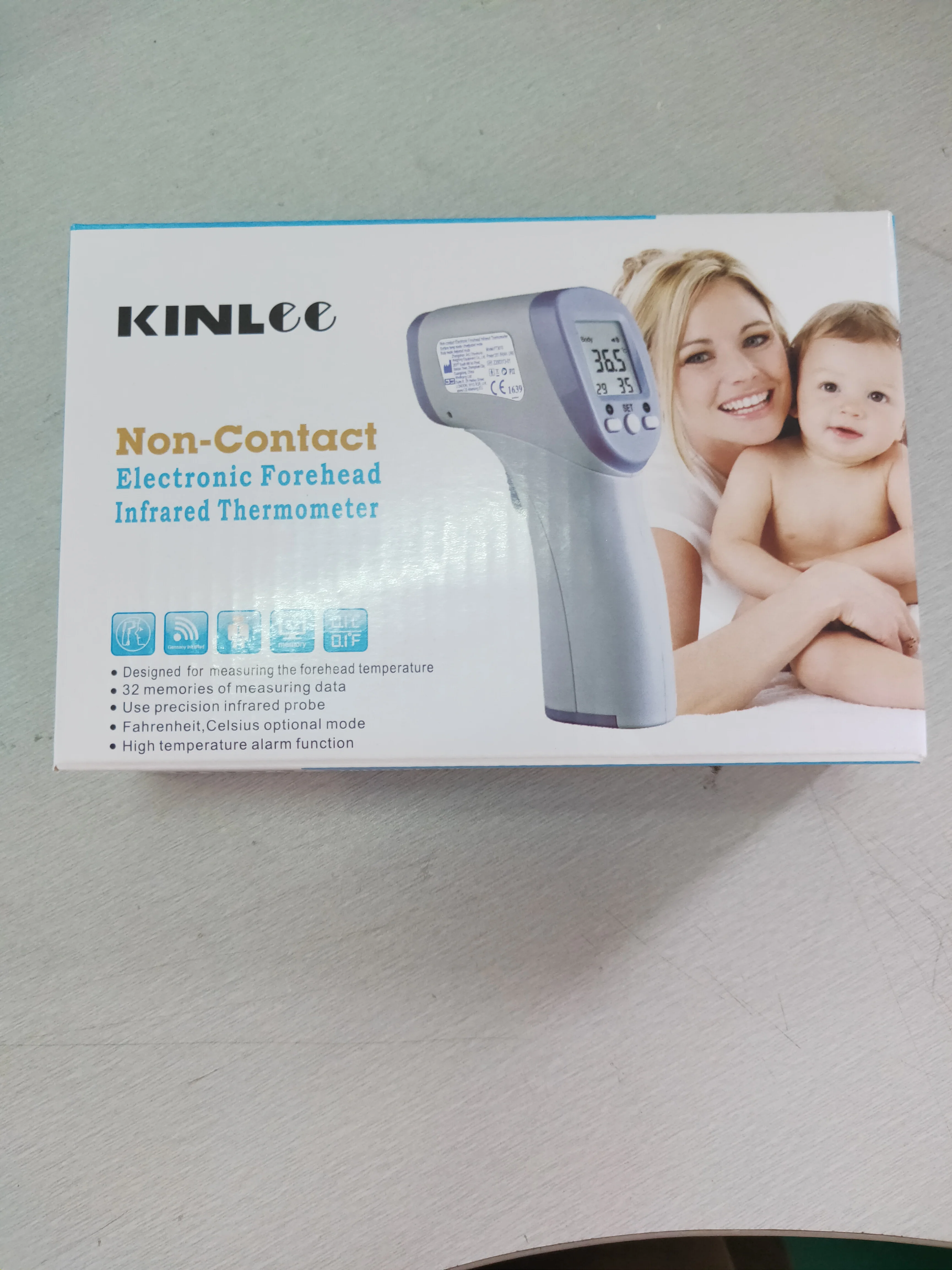  Медицинское оборудование для здоровья бренда KINLEE Электронный бесконтактный термометр медицинское устройство Цифровой