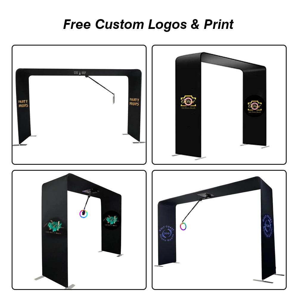 Shenzhen Vanplex 360 overhead photo booth top fly around video aerial 360 booth overhead 360 photo booth machine