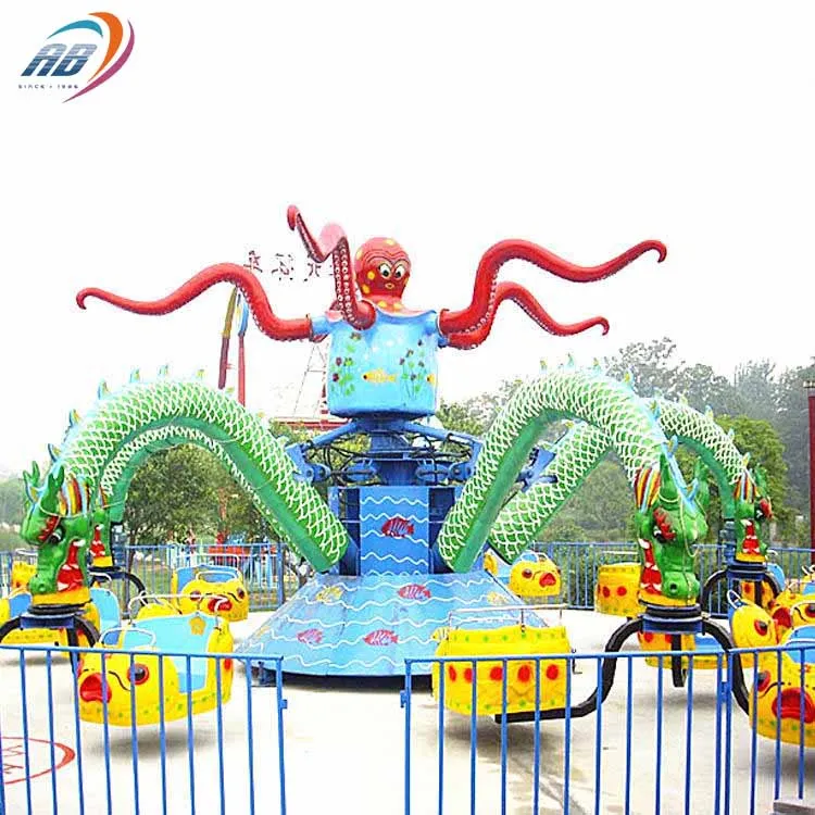 Great Fair crids Family развлекательная игра 24 места сумасшедшие танцы большой осьминог для продажи
