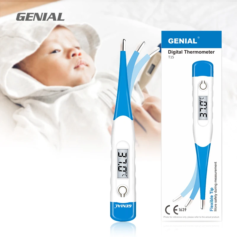 Fever Clinical thermometers digital oral baby rectal thermometer digital Armpit Test thermometre flexible