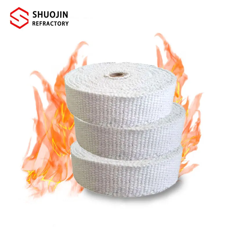 1260C Ceramic Fiber Tape Supplier of Insulation Ceramic Fiber Textiles Ceramic Fiber Yarn