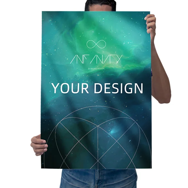 Full Color Custom Design Big Size a1 a2 a3 a4 a5 Poster Printing