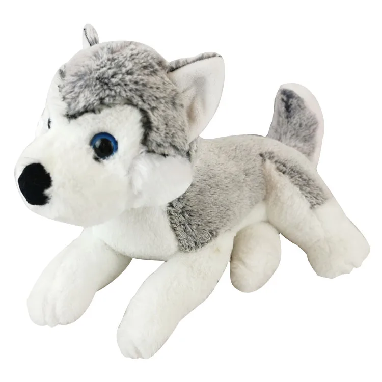 Мягкая плюшевая игрушка хаски собака Лежащая Хаски плюшевая игрушка для детей плюшевая игрушка