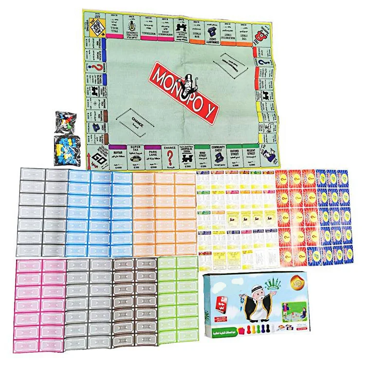 Board Game Maker Wholesale Custom Adult And Kids Play Fun Board Games For Family