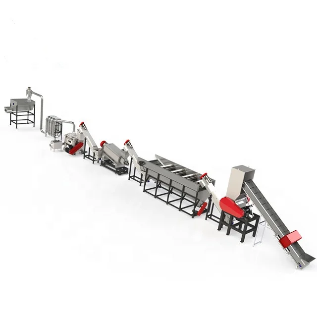 PP PE Bottle Washing Recycling Line for Sale Automatic Series Waste Plastic