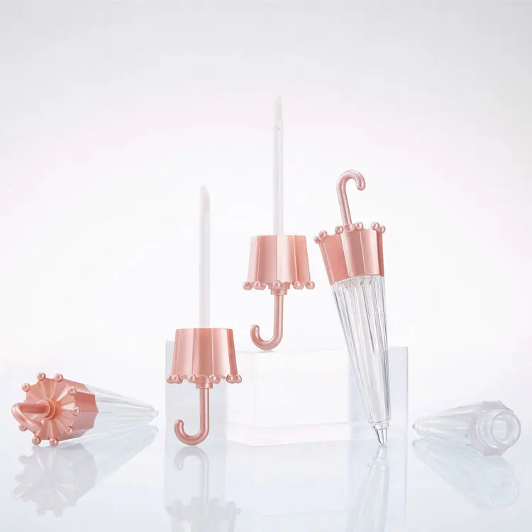 
new lipgloss tubes umbrella type lip gloss tube 