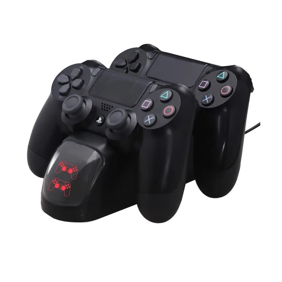 TP4-889 LED Light Indicator Micro USB Cable For PS4/PS4 Slim/PS4 Pro Charging Station Dock Base For PS4 Controller Charger