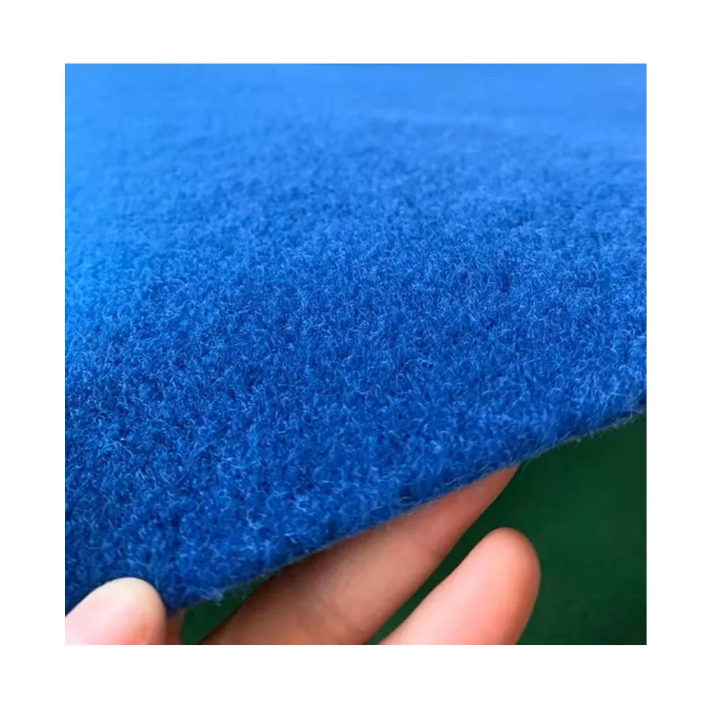 500g Non woven Needle punch shaggy velour flooring carpet imported from China