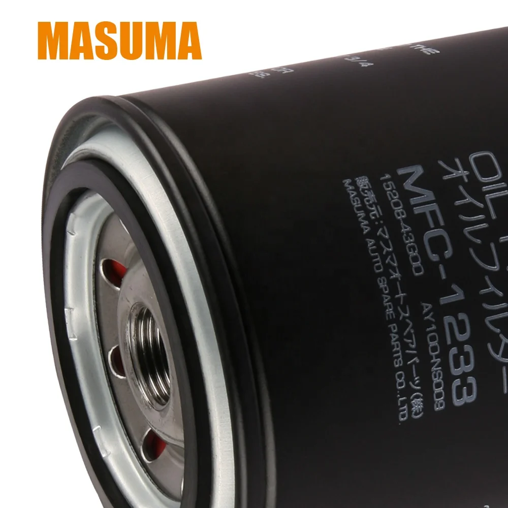 MFC-1233 Auto Filters Series vehicle cars auto parts oil filters 15208-43G00 15208-43G0A 15208-7F400 15208-7F40A