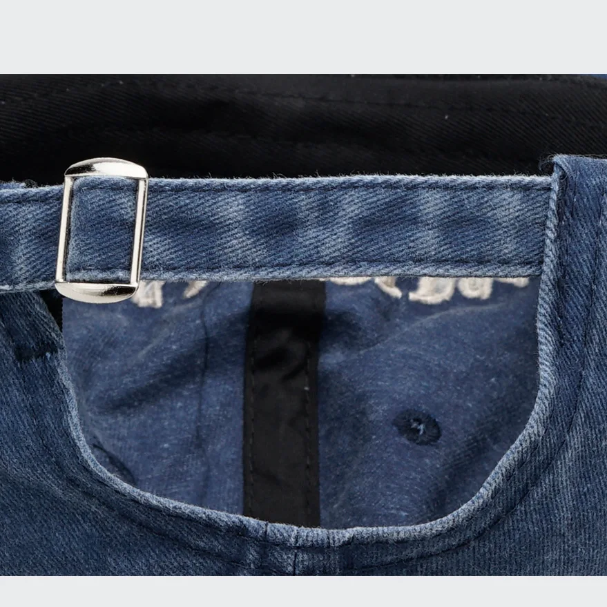 Unstructured cotton Los Angeles baseball cap 6 panels personalized custom dad hats with embroidery logo