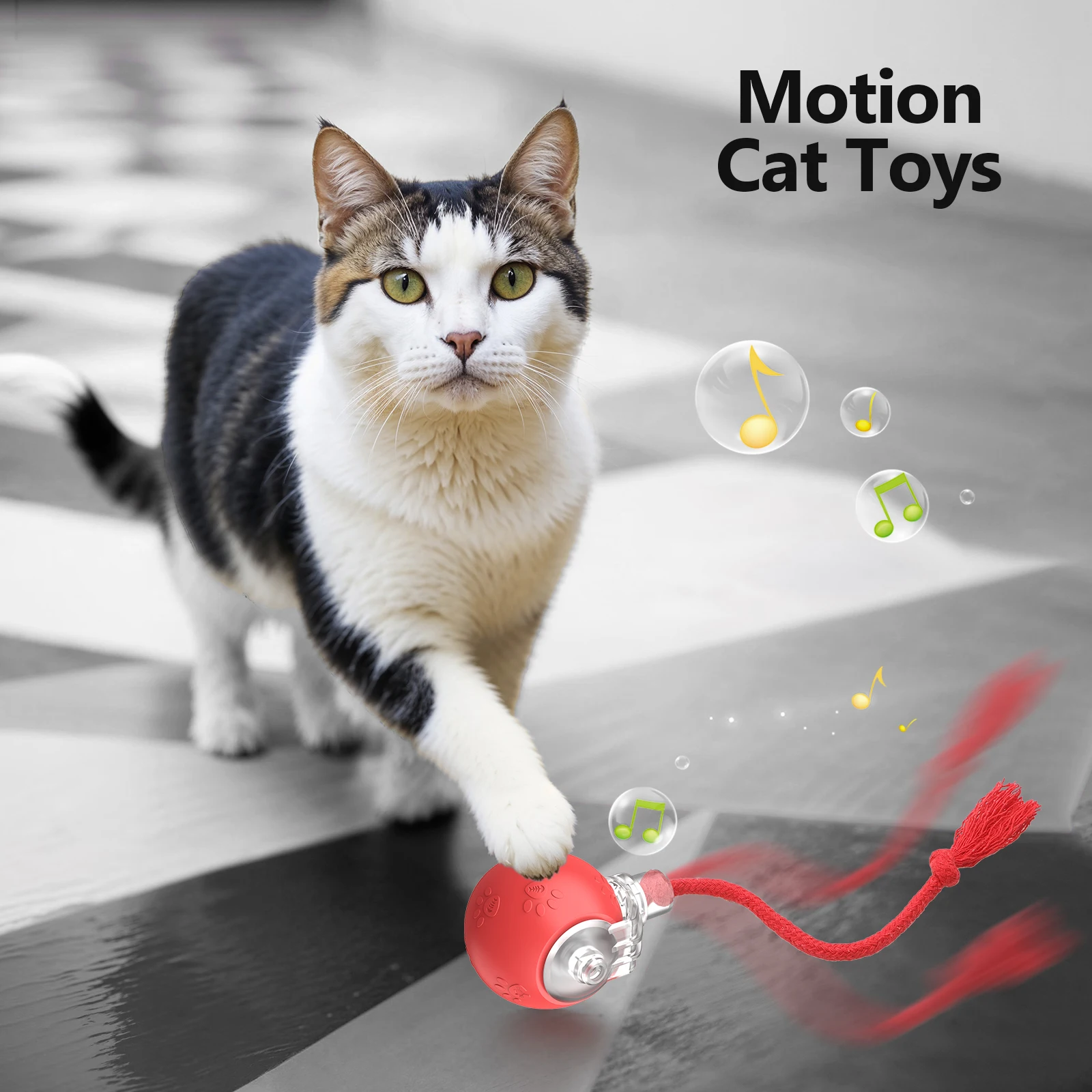 Pet Smart Toys Automatic Rolling Ball Electric Remote Control Dog Ball Interactive Cat Toy ABS Balls For Dogs Chew Toys