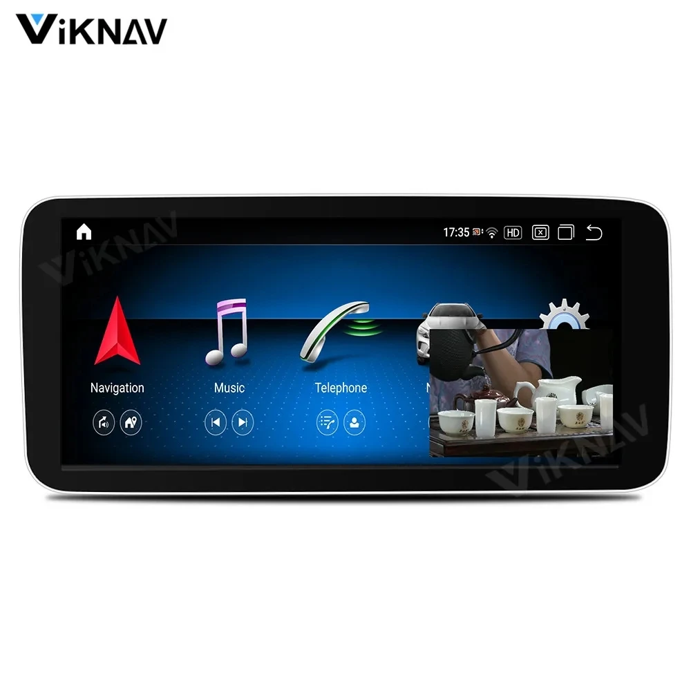 Автомагнитола на Android 128GB GPS Navi для Mercedes Benz A W176 CLA C117 GLA X156 2016-2019 carplay мультимедийный плеер головное устройство