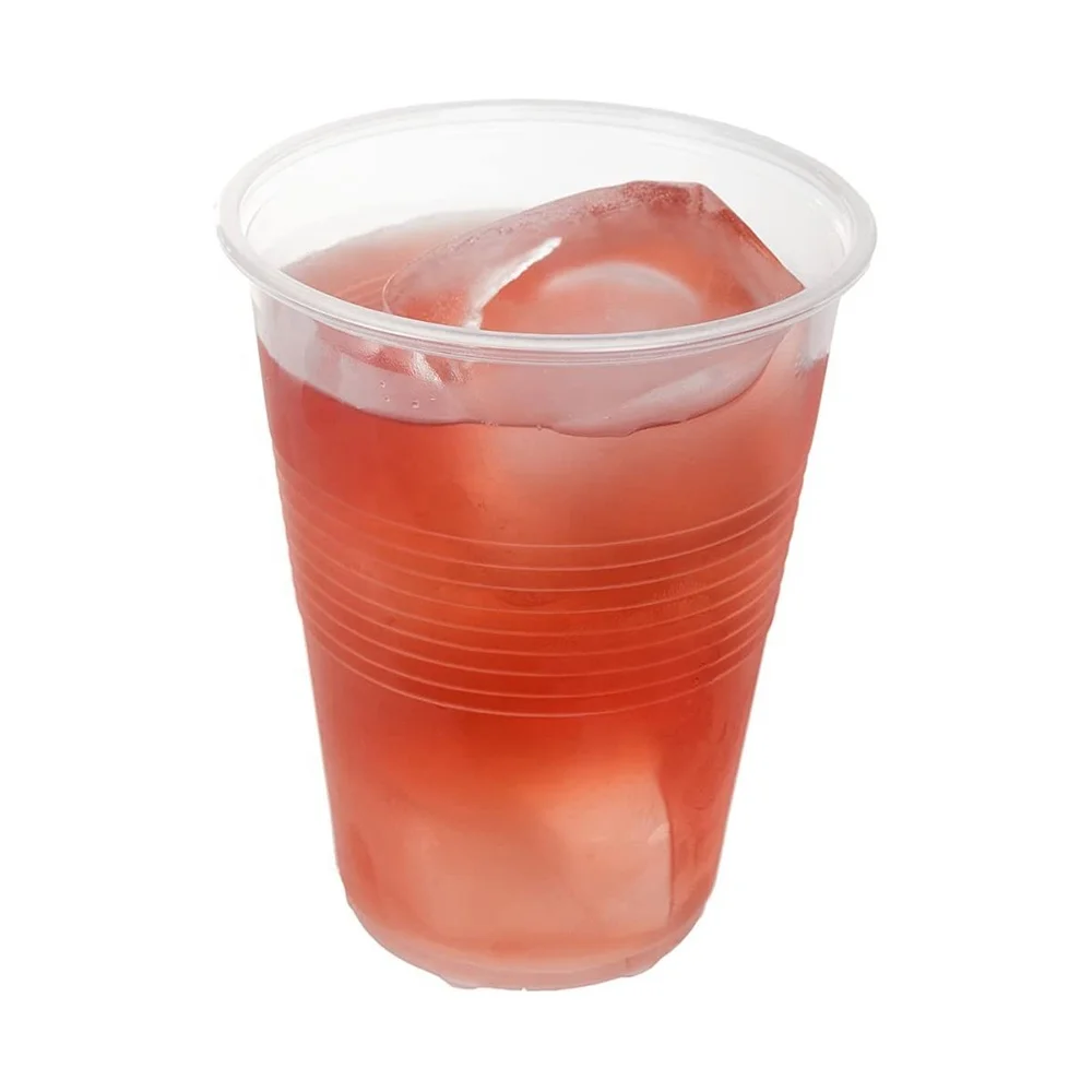 Amazon Hot Sell 9oz Transparent Disposable PP Plastic Party Cups for Cold Drinking Tasting