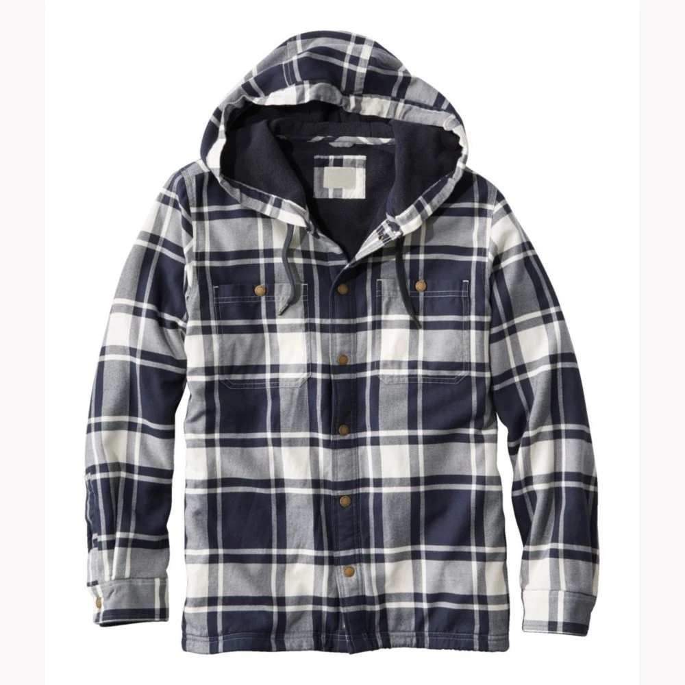 Print Family Wool Button up Print Cowboy Untucked Lined Wholesale Overshirt Insulated Long sleeve Checkered Plaid Flannel Shirts