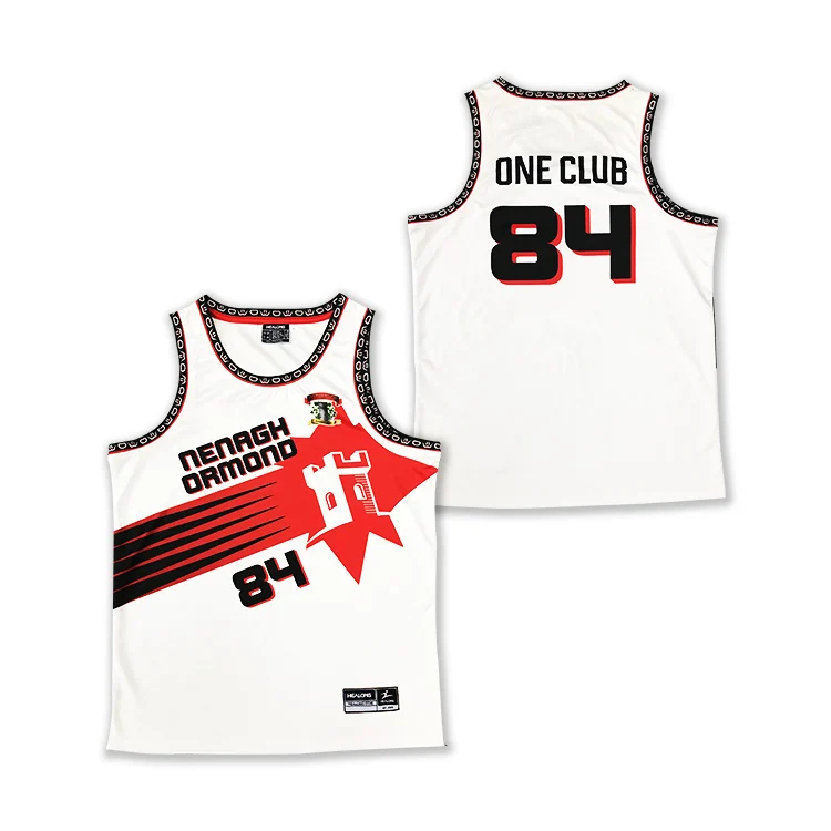Customizable Jersey Basketball Sports Shirts Design Embroidery Logo Black And Red Basketball Jersey
