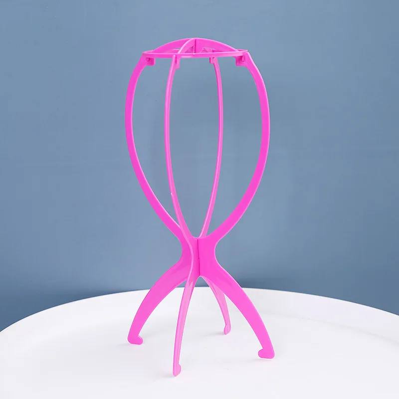 Wholesale Plastic Wig Stands Adjustable Wig Display Stand Mannequin Stand for Wigs