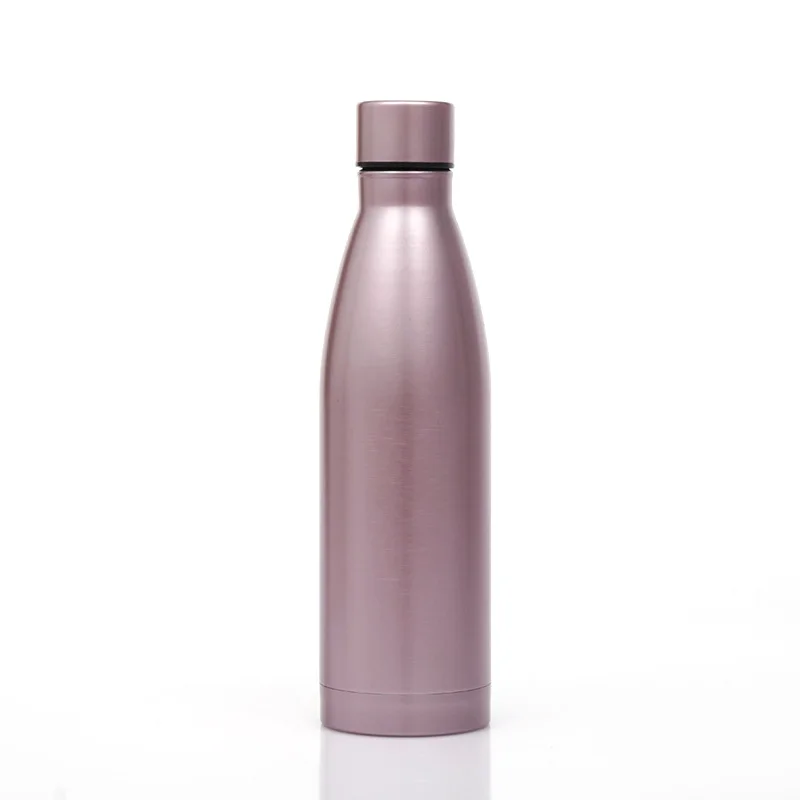 single-layer 304 stainless steel cola bottle outdoor car riding water bottle business gift insulation water bottle classic