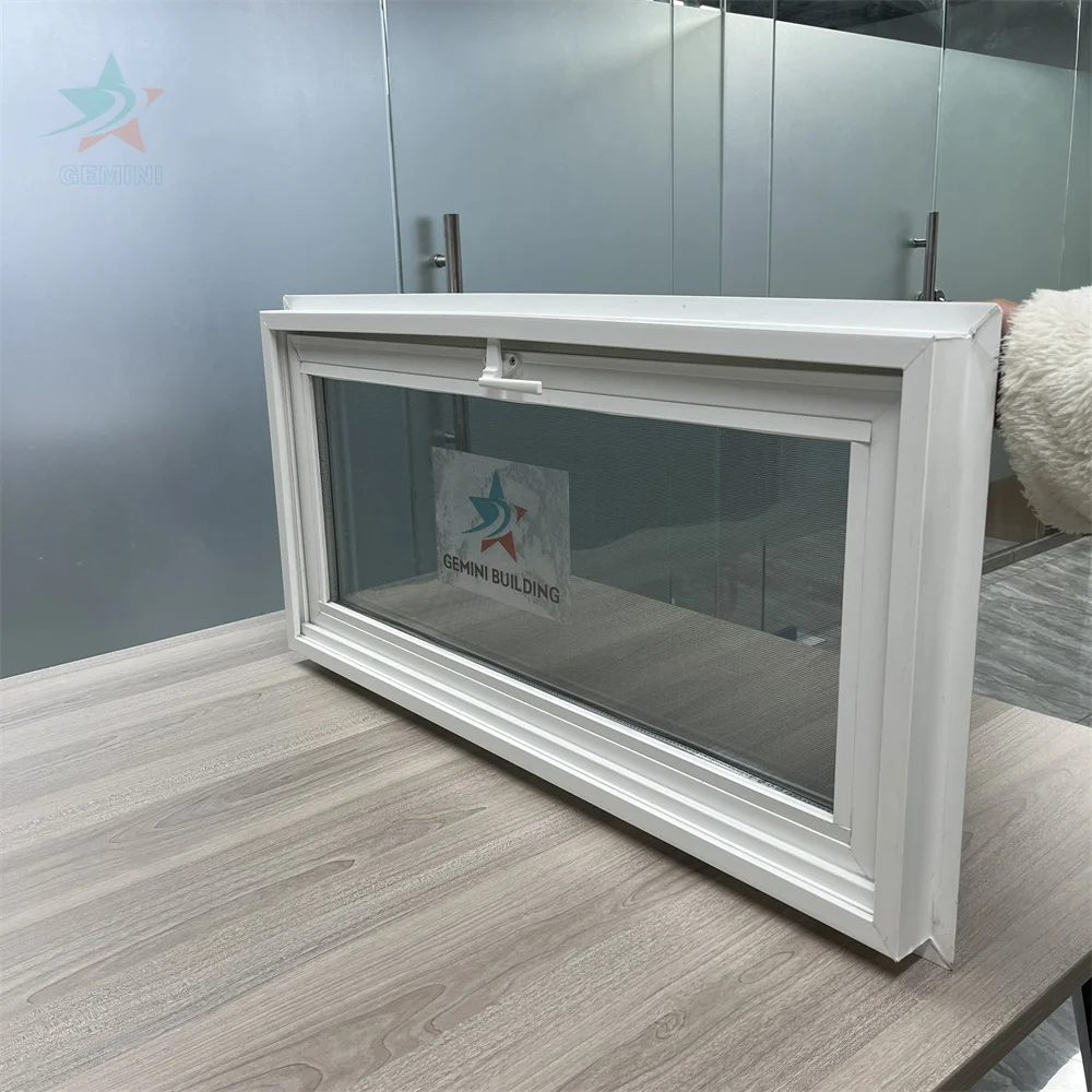 European style high performance Rehau tilt and turn pvc windows