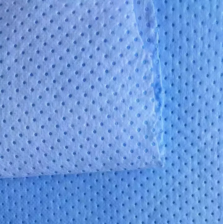 Low MOQ Low price PE film laminated SMS SMMS non woven fabric for hospital medical