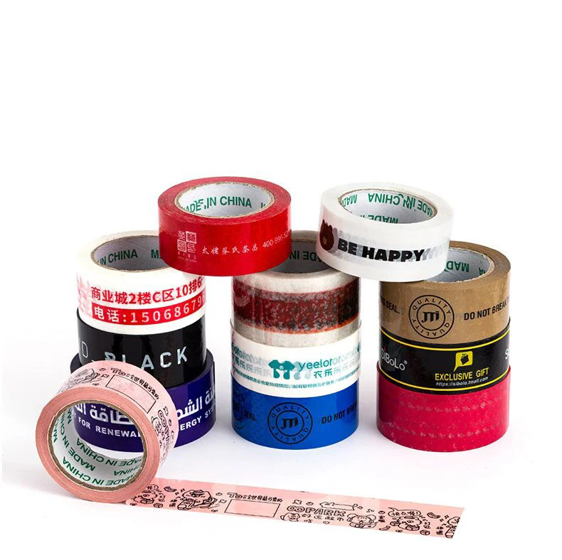 High Quality Custom Logo Printed Promotional Advertising Bopp Packing Tape