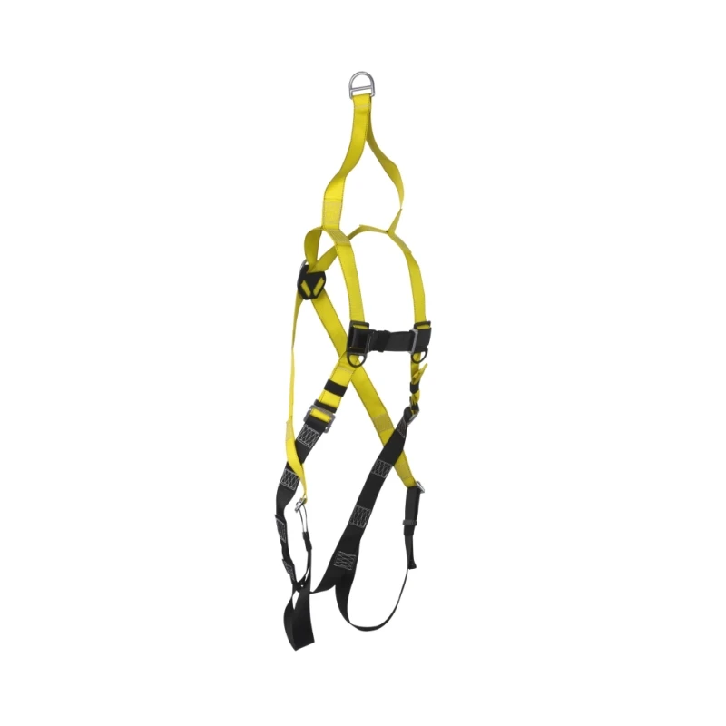 CE Full Body Polyester Fall Arrester Safety Harness for Construction Work at Height Fall Protection Belt