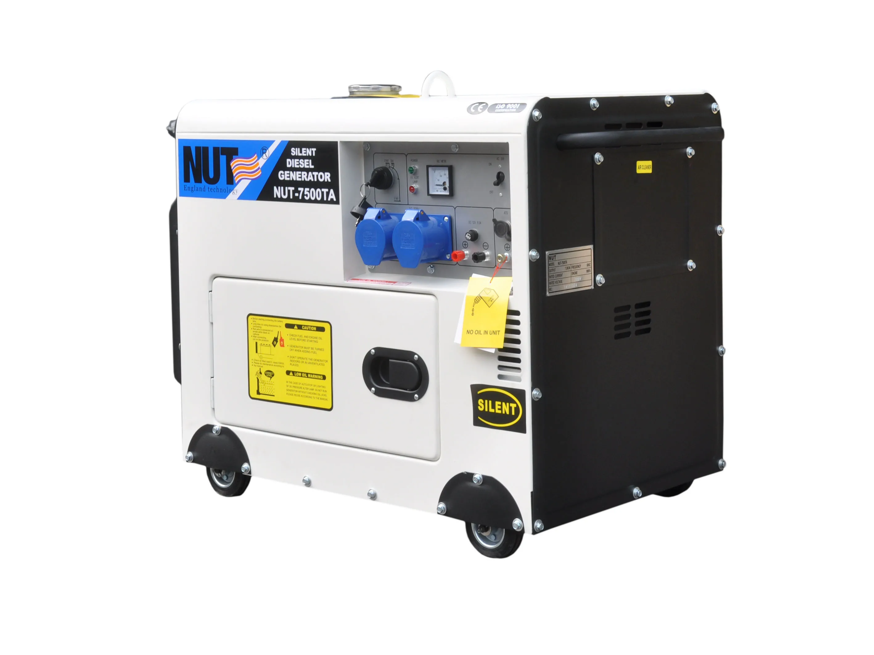 NUT 2.5KVA 6.5KVA 8KVA 7.5KVA 10KVA silent home generator Wind  power generator diesel generator