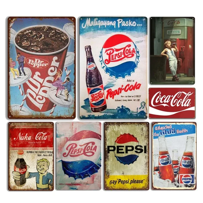 Personalized metal sign vintage garage decorative poster retro metal tin plate plaque custom vintage metal signs tin sign Tin