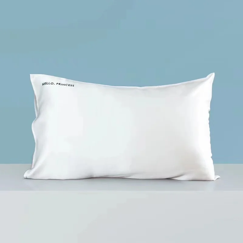Custom Logo Organic 22mm 100% Pure Mulberry Silk Pillow Case With Custom Box
