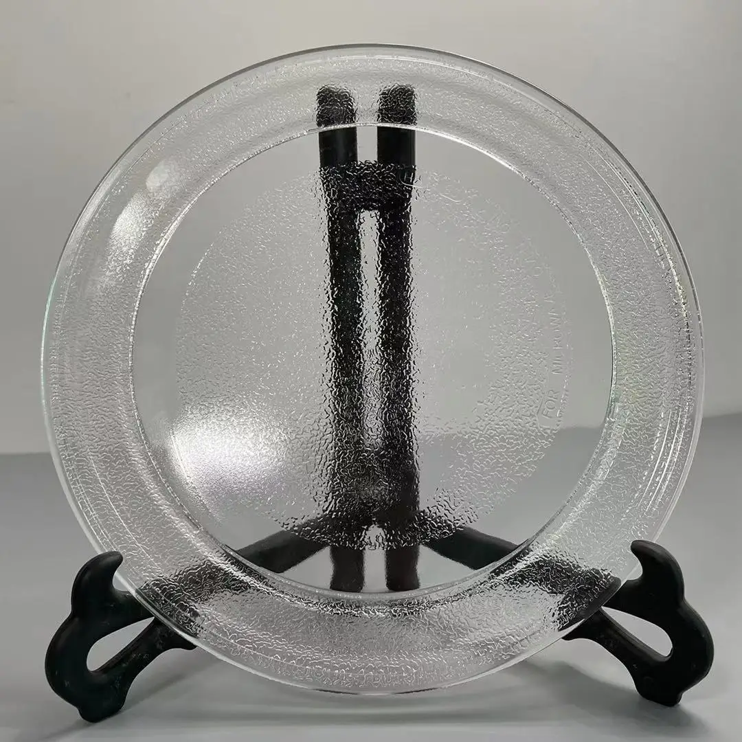 Midea Microwave Glass Turntable/Replacement Microwave Tray /255mm Microwave Flat Glass Turntable