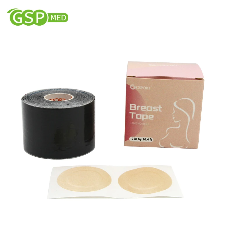 Colorful Private Label Plus Size Wide Adhesive Waterproof Lift Boob Tape Set