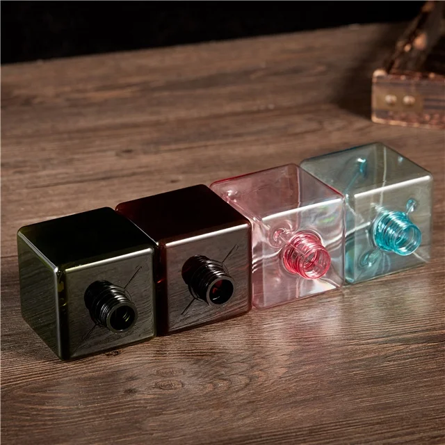 150ml 250ml 450ml luxury media petg empty square plastic lotion pump bottle shampoo dispenser