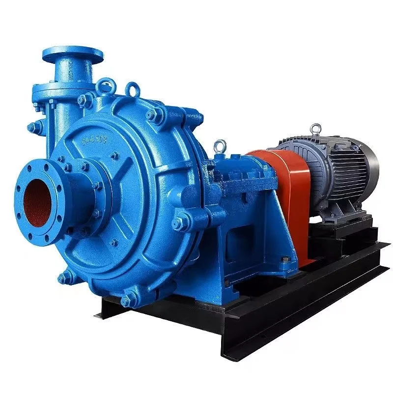 6-inch horizontal slurry pump is used to transport slurry, sediment, wastewater and cinder ore....