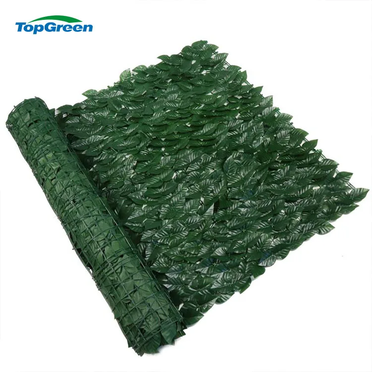 artificial vertical wall decorative plastic artificial plant leaf grass ivy  fence