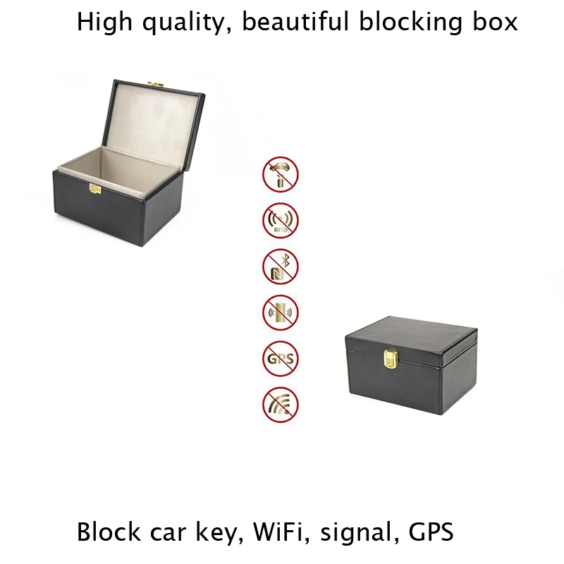 faraday box RFID WIFI signal car key/phone blocking box