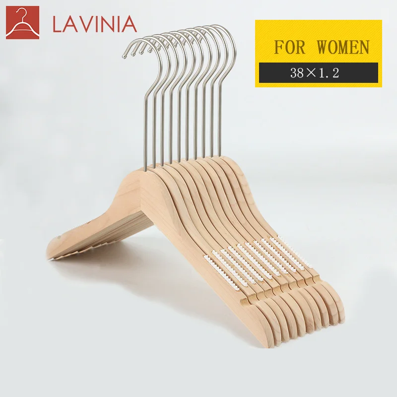 High Quality Natural Baby Hook Wooden Light Clothes Hanger