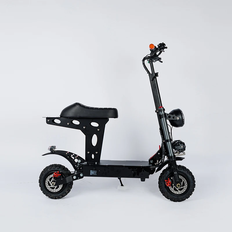 Dual Drive 5600W Off-Road Electric Folding Scooter with 60V20AH Endurance Battery Bluetooth Smart Type Two Wheels