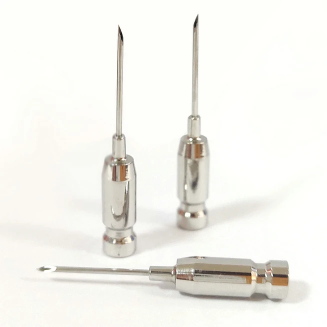 
Custom medical pleural breast brain liver bone marrow spine disc tru cut biopsy needle 