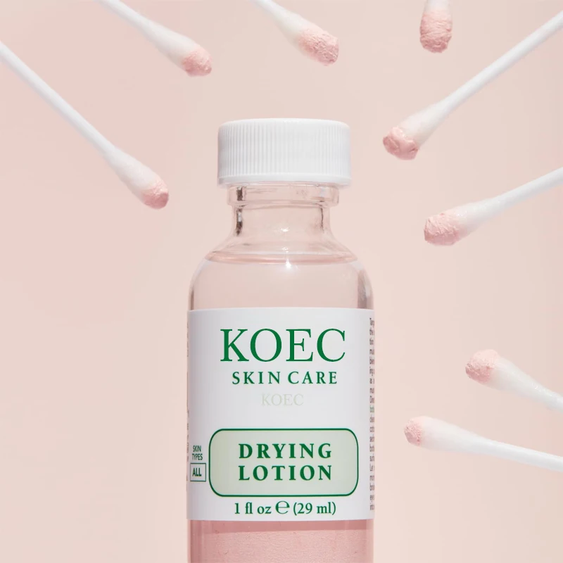OEM Drying Lotion Fast-Acting Drying Lotion Best on the Spot Acne Treatment Solution Dry Up Surface Blemishes Overnight