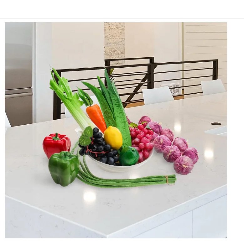 High quality artificial vegetable fruits for display and decoration